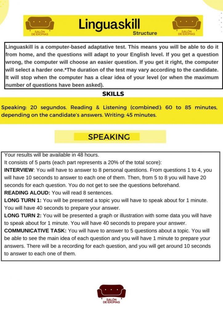 speaking-linguaskill-estructura