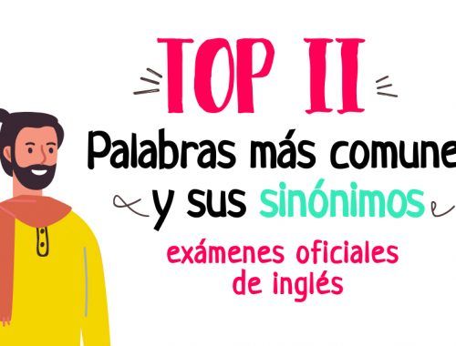 TOP palabras mas comunes en inglés en exámenes oficiales